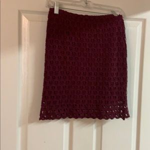 Aggie Maroon skirt